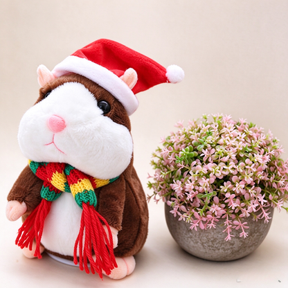 🥳2026 BESTSELLER🥳💞100K+ SOLD! 🐹✨ 50% OFF! Talking Hamster Plush – mimics your voice, auto head-shaking, endless laughs for kids & adults. The ultimate gift & pet toy! 🎁💚