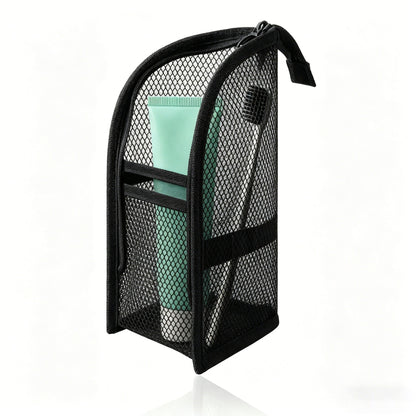 🔥LAST CHANCE!! ✨BUY 1 GET 1 FREE!!!🔥Mesh Zipper Travel Pouch – Leak-Proof Multi-Pocket Organizer for Toiletries & Makeup
