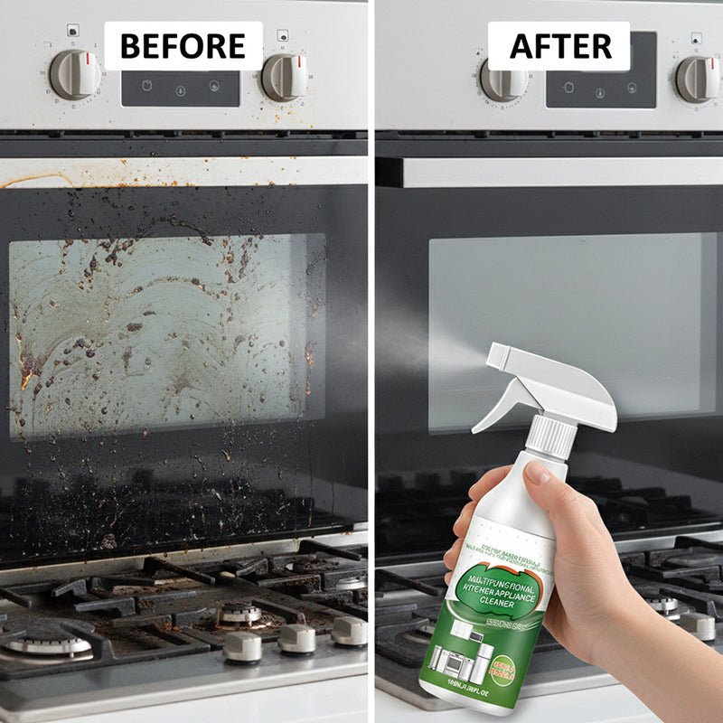 2026NEW🍋 Natural Enzyme Kitchen Cleaner – Chemical-Free Powerful Degreaser, Citrus-Scented Multi-Surface Spray for Grease, Grime & Odor