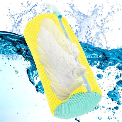 Shoe Wash Bag for Washing Machine – Protect Your Sneakers & Footwear – Mesh Laundry Accessory
