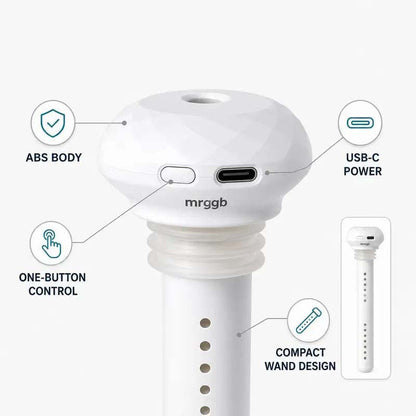Mini USB Cool Mist Portable Donut Humidifier, Unlimited Water Tank, Small Desktop Mist Maker 💧